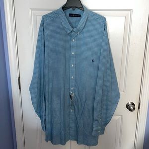 Men’s Ralph Lauren Button-up Shirt 5XLT (New)